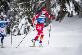 06.01.2021, Toblach, Italy (ITA): Yulia Stupak (RUS) - FIS world cup cross-country, tour de ski, pursuit women, Toblach (ITA). www.nordicfocus.com. © Modica/NordicFocus. Every downloaded picture is fee-liable.