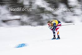 06.01.2021, Toblach, Italy (ITA): Jessie Diggins (USA) - FIS world cup cross-country, tour de ski, pursuit women, Toblach (ITA). www.nordicfocus.com. © Modica/NordicFocus. Every downloaded picture is fee-liable.