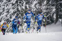 06.01.2021, Toblach, Italy (ITA): Jasmi Joensuu (FIN), Francesca Franchi (ITA), (l-r)  - FIS world cup cross-country, tour de ski, pursuit women, Toblach (ITA). www.nordicfocus.com. © Modica/NordicFocus. Every downloaded picture is fee-liable.