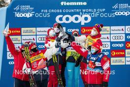 10.01.2021, Val di Fiemme, Italy (ITA): Denis Spitsov (RUS) - FIS world cup cross-country, tour de ski, final climb men, Val di Fiemme (ITA). www.nordicfocus.com. © Modica/NordicFocus. Every downloaded picture is fee-liable.
