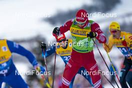 10.01.2021, Val di Fiemme, Italy (ITA): Alexander Terentev (RUS) - FIS world cup cross-country, tour de ski, final climb men, Val di Fiemme (ITA). www.nordicfocus.com. © Vianney THIBAUT/NordicFocus. Every downloaded picture is fee-liable.