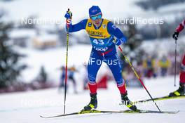 10.01.2021, Val di Fiemme, Italy (ITA): Snorri Eythor Einarsson (ISL) - FIS world cup cross-country, tour de ski, final climb men, Val di Fiemme (ITA). www.nordicfocus.com. © Vianney THIBAUT/NordicFocus. Every downloaded picture is fee-liable.