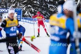 10.01.2021, Val di Fiemme, Italy (ITA): Gleb Retivykh (RUS) - FIS world cup cross-country, tour de ski, final climb men, Val di Fiemme (ITA). www.nordicfocus.com. © Modica/NordicFocus. Every downloaded picture is fee-liable.