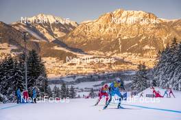 10.01.2021, Val di Fiemme, Italy (ITA): Maurice Manificat (FRA) - FIS world cup cross-country, tour de ski, final climb men, Val di Fiemme (ITA). www.nordicfocus.com. © Vianney THIBAUT/NordicFocus. Every downloaded picture is fee-liable.