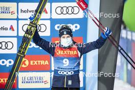10.01.2021, Val di Fiemme, Italy (ITA): Ebba Andersson (SWE) - FIS world cup cross-country, tour de ski, final climb women, Val di Fiemme (ITA). www.nordicfocus.com. © Modica/NordicFocus. Every downloaded picture is fee-liable.