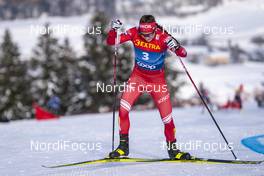10.01.2021, Val di Fiemme, Italy (ITA): Yulia Stupak (RUS) - FIS world cup cross-country, tour de ski, final climb women, Val di Fiemme (ITA). www.nordicfocus.com. © Vianney THIBAUT/NordicFocus. Every downloaded picture is fee-liable.