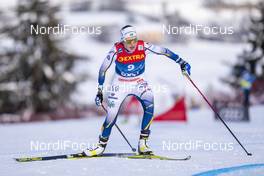 10.01.2021, Val di Fiemme, Italy (ITA): Ebba Andersson (SWE) - FIS world cup cross-country, tour de ski, final climb women, Val di Fiemme (ITA). www.nordicfocus.com. © Vianney THIBAUT/NordicFocus. Every downloaded picture is fee-liable.