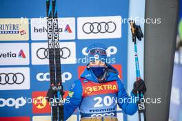 10.01.2021, Val di Fiemme, Italy (ITA): Delphine Claudel (FRA) - FIS world cup cross-country, tour de ski, final climb women, Val di Fiemme (ITA). www.nordicfocus.com. © Modica/NordicFocus. Every downloaded picture is fee-liable.