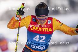 10.01.2021, Val di Fiemme, Italy (ITA): Julia Preussger (GER) - FIS world cup cross-country, tour de ski, final climb women, Val di Fiemme (ITA). www.nordicfocus.com. © Vianney THIBAUT/NordicFocus. Every downloaded picture is fee-liable.