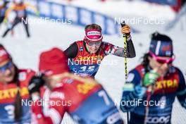 10.01.2021, Val di Fiemme, Italy (ITA): Teresa Stadlober (AUT) - FIS world cup cross-country, tour de ski, final climb women, Val di Fiemme (ITA). www.nordicfocus.com. © Modica/NordicFocus. Every downloaded picture is fee-liable.