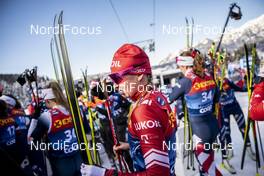 10.01.2021, Val di Fiemme, Italy (ITA): Tatiana Sorina (RUS) - FIS world cup cross-country, tour de ski, final climb women, Val di Fiemme (ITA). www.nordicfocus.com. © Modica/NordicFocus. Every downloaded picture is fee-liable.