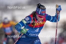 10.01.2021, Val di Fiemme, Italy (ITA): Krista Parmakoski (FIN) - FIS world cup cross-country, tour de ski, final climb women, Val di Fiemme (ITA). www.nordicfocus.com. © Vianney THIBAUT/NordicFocus. Every downloaded picture is fee-liable.