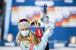 10.01.2021, Val di Fiemme, Italy (ITA): Jessie Diggins (USA) - FIS world cup cross-country, tour de ski, final climb women, Val di Fiemme (ITA). www.nordicfocus.com. © Modica/NordicFocus. Every downloaded picture is fee-liable.
