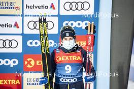 10.01.2021, Val di Fiemme, Italy (ITA): Ebba Andersson (SWE) - FIS world cup cross-country, tour de ski, final climb women, Val di Fiemme (ITA). www.nordicfocus.com. © Modica/NordicFocus. Every downloaded picture is fee-liable.