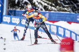 10.01.2021, Val di Fiemme, Italy (ITA): Antonia Fraebel (GER) - FIS world cup cross-country, tour de ski, final climb women, Val di Fiemme (ITA). www.nordicfocus.com. © Modica/NordicFocus. Every downloaded picture is fee-liable.