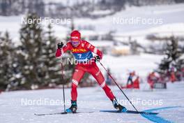 10.01.2021, Val di Fiemme, Italy (ITA): Tatiana Sorina (RUS) - FIS world cup cross-country, tour de ski, final climb women, Val di Fiemme (ITA). www.nordicfocus.com. © Vianney THIBAUT/NordicFocus. Every downloaded picture is fee-liable.