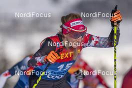 10.01.2021, Val di Fiemme, Italy (ITA): Teresa Stadlober (AUT) - FIS world cup cross-country, tour de ski, final climb women, Val di Fiemme (ITA). www.nordicfocus.com. © Vianney THIBAUT/NordicFocus. Every downloaded picture is fee-liable.