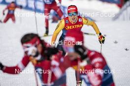 10.01.2021, Val di Fiemme, Italy (ITA): Katharina Hennig (GER) - FIS world cup cross-country, tour de ski, final climb women, Val di Fiemme (ITA). www.nordicfocus.com. © Modica/NordicFocus. Every downloaded picture is fee-liable.