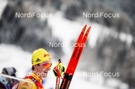 09.01.2021, Val di Fiemme, Italy (ITA): Janosch Brugger (GER) - FIS world cup cross-country, tour de ski, individual sprint, Val di Fiemme (ITA). www.nordicfocus.com. © Modica/NordicFocus. Every downloaded picture is fee-liable.