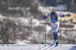 09.01.2021, Val di Fiemme, Italy (ITA): Maja Dahlqvist (SWE) - FIS world cup cross-country, tour de ski, individual sprint, Val di Fiemme (ITA). www.nordicfocus.com. © Vianney THIBAUT/NordicFocus. Every downloaded picture is fee-liable.