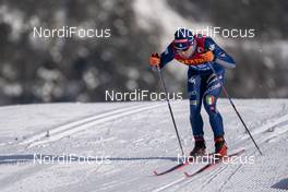 09.01.2021, Val di Fiemme, Italy (ITA): Federico Pellegrino (ITA) - FIS world cup cross-country, tour de ski, individual sprint, Val di Fiemme (ITA). www.nordicfocus.com. © Vianney THIBAUT/NordicFocus. Every downloaded picture is fee-liable.