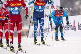 09.01.2021, Val di Fiemme, Italy (ITA): Valentin Chauvin (FRA) - FIS world cup cross-country, tour de ski, individual sprint, Val di Fiemme (ITA). www.nordicfocus.com. © Vianney THIBAUT/NordicFocus. Every downloaded picture is fee-liable.