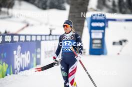 09.01.2021, Val di Fiemme, Italy (ITA): Rosie Brennan (USA) - FIS world cup cross-country, tour de ski, individual sprint, Val di Fiemme (ITA). www.nordicfocus.com. © Modica/NordicFocus. Every downloaded picture is fee-liable.