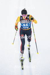 09.01.2021, Val di Fiemme, Italy (ITA): Julia Preussger (GER) - FIS world cup cross-country, tour de ski, individual sprint, Val di Fiemme (ITA). www.nordicfocus.com. © Modica/NordicFocus. Every downloaded picture is fee-liable.