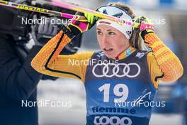 09.01.2021, Val di Fiemme, Italy (ITA): Antonia Fraebel (GER) - FIS world cup cross-country, tour de ski, individual sprint, Val di Fiemme (ITA). www.nordicfocus.com. © Modica/NordicFocus. Every downloaded picture is fee-liable.