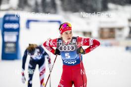 09.01.2021, Val di Fiemme, Italy (ITA): Natalia Nepryaeva (RUS) - FIS world cup cross-country, tour de ski, individual sprint, Val di Fiemme (ITA). www.nordicfocus.com. © Modica/NordicFocus. Every downloaded picture is fee-liable.
