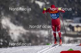 09.01.2021, Val di Fiemme, Italy (ITA): Evgeniy Belov (RUS) - FIS world cup cross-country, tour de ski, individual sprint, Val di Fiemme (ITA). www.nordicfocus.com. © Vianney THIBAUT/NordicFocus. Every downloaded picture is fee-liable.