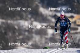 09.01.2021, Val di Fiemme, Italy (ITA): Katharine Ogden (USA) - FIS world cup cross-country, tour de ski, individual sprint, Val di Fiemme (ITA). www.nordicfocus.com. © Vianney THIBAUT/NordicFocus. Every downloaded picture is fee-liable.