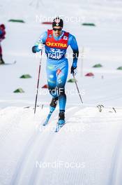 09.01.2021, Val di Fiemme, Italy (ITA): Richard Jouve (FRA) - FIS world cup cross-country, tour de ski, individual sprint, Val di Fiemme (ITA). www.nordicfocus.com. © Modica/NordicFocus. Every downloaded picture is fee-liable.