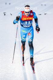 09.01.2021, Val di Fiemme, Italy (ITA): Adrien Backscheider (FRA) - FIS world cup cross-country, tour de ski, individual sprint, Val di Fiemme (ITA). www.nordicfocus.com. © Modica/NordicFocus. Every downloaded picture is fee-liable.
