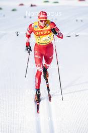 09.01.2021, Val di Fiemme, Italy (ITA): Alexander Bolshunov (RUS) - FIS world cup cross-country, tour de ski, individual sprint, Val di Fiemme (ITA). www.nordicfocus.com. © Modica/NordicFocus. Every downloaded picture is fee-liable.