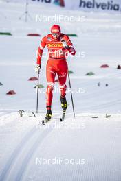 09.01.2021, Val di Fiemme, Italy (ITA): Gleb Retivykh (RUS) - FIS world cup cross-country, tour de ski, individual sprint, Val di Fiemme (ITA). www.nordicfocus.com. © Modica/NordicFocus. Every downloaded picture is fee-liable.