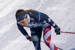 09.01.2021, Val di Fiemme, Italy (ITA): Rosie Brennan (USA) - FIS world cup cross-country, tour de ski, individual sprint, Val di Fiemme (ITA). www.nordicfocus.com. © Vianney THIBAUT/NordicFocus. Every downloaded picture is fee-liable.