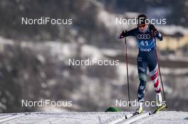 09.01.2021, Val di Fiemme, Italy (ITA): Caitlin Patterson (USA) - FIS world cup cross-country, tour de ski, individual sprint, Val di Fiemme (ITA). www.nordicfocus.com. © Vianney THIBAUT/NordicFocus. Every downloaded picture is fee-liable.