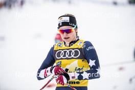 09.01.2021, Val di Fiemme, Italy (ITA): Jessie Diggins (USA) - FIS world cup cross-country, tour de ski, individual sprint, Val di Fiemme (ITA). www.nordicfocus.com. © Modica/NordicFocus. Every downloaded picture is fee-liable.