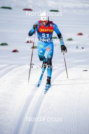 09.01.2021, Val di Fiemme, Italy (ITA): Jean Marc Gaillard (FRA) - FIS world cup cross-country, tour de ski, individual sprint, Val di Fiemme (ITA). www.nordicfocus.com. © Modica/NordicFocus. Every downloaded picture is fee-liable.