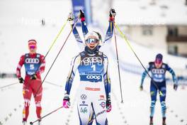 09.01.2021, Val di Fiemme, Italy (ITA): Linn Svahn (SWE) - FIS world cup cross-country, tour de ski, individual sprint, Val di Fiemme (ITA). www.nordicfocus.com. © Modica/NordicFocus. Every downloaded picture is fee-liable.