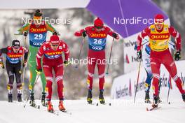 09.01.2021, Val di Fiemme, Italy (ITA): Alexey Chervotkin (RUS) - FIS world cup cross-country, tour de ski, individual sprint, Val di Fiemme (ITA). www.nordicfocus.com. © Vianney THIBAUT/NordicFocus. Every downloaded picture is fee-liable.