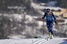 09.01.2021, Val di Fiemme, Italy (ITA): Anna Comarella (ITA) - FIS world cup cross-country, tour de ski, individual sprint, Val di Fiemme (ITA). www.nordicfocus.com. © Vianney THIBAUT/NordicFocus. Every downloaded picture is fee-liable.