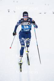 09.01.2021, Val di Fiemme, Italy (ITA): Ilaria Debertolis (ITA) - FIS world cup cross-country, tour de ski, individual sprint, Val di Fiemme (ITA). www.nordicfocus.com. © Modica/NordicFocus. Every downloaded picture is fee-liable.