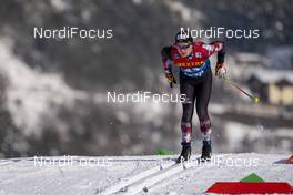 09.01.2021, Val di Fiemme, Italy (ITA): Mika Vermeulen (AUT) - FIS world cup cross-country, tour de ski, individual sprint, Val di Fiemme (ITA). www.nordicfocus.com. © Vianney THIBAUT/NordicFocus. Every downloaded picture is fee-liable.