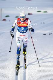 09.01.2021, Val di Fiemme, Italy (ITA): William Poromaa (SWE) - FIS world cup cross-country, tour de ski, individual sprint, Val di Fiemme (ITA). www.nordicfocus.com. © Modica/NordicFocus. Every downloaded picture is fee-liable.