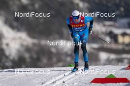 09.01.2021, Val di Fiemme, Italy (ITA): Maurice Manificat (FRA) - FIS world cup cross-country, tour de ski, individual sprint, Val di Fiemme (ITA). www.nordicfocus.com. © Vianney THIBAUT/NordicFocus. Every downloaded picture is fee-liable.
