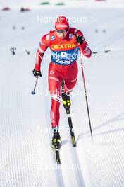 09.01.2021, Val di Fiemme, Italy (ITA): Alexander Terentev (RUS) - FIS world cup cross-country, tour de ski, individual sprint, Val di Fiemme (ITA). www.nordicfocus.com. © Modica/NordicFocus. Every downloaded picture is fee-liable.