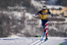 09.01.2021, Val di Fiemme, Italy (ITA): Jessie Diggins (USA) - FIS world cup cross-country, tour de ski, individual sprint, Val di Fiemme (ITA). www.nordicfocus.com. © Vianney THIBAUT/NordicFocus. Every downloaded picture is fee-liable.