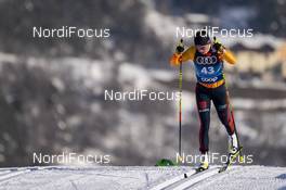 09.01.2021, Val di Fiemme, Italy (ITA): Julia Preussger (GER) - FIS world cup cross-country, tour de ski, individual sprint, Val di Fiemme (ITA). www.nordicfocus.com. © Vianney THIBAUT/NordicFocus. Every downloaded picture is fee-liable.
